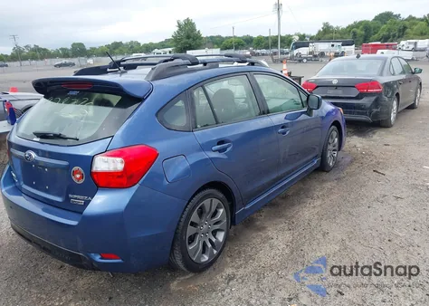 2012 Subaru Impreza 2.0I Sport Premium из США, поврежденный, VIN JF1GPAL64CG236393